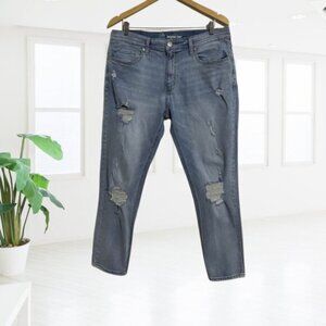 Original Use Slim Tapered Distressed Jeans | Size 34W x 30L | Stylish Denim